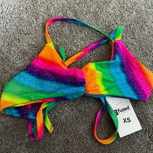 Fused Hawaii swim bikini top